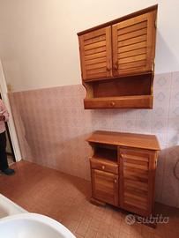 mobile in legno per bagno