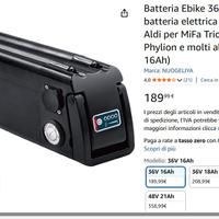 Batteria x Bici elettrica