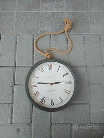 orologio da parete vintage industriale 