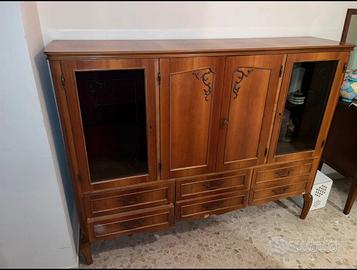 Credenza bassa in vero legno