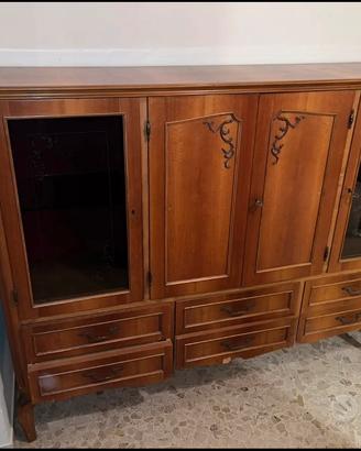 Credenza bassa in vero legno