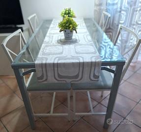 Tavolo da Giardino/Terrazzo- Doppio Ripiano