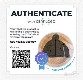 Stone Island bomber skin touch nylon L