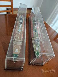 Modellini nave transatlanti Michelangelo Raffaello
