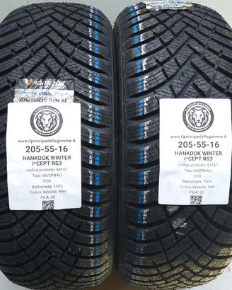 2 GOMME 205 55 16 HANKOOK A64167