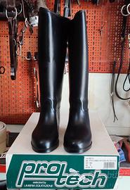 Stivale equitazione  Pro-Tech in gomma con fodera