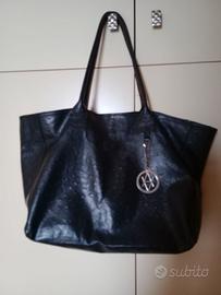 Borsa shopper vera pelle Away