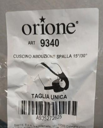 cuscino tutore abduzione spalla  