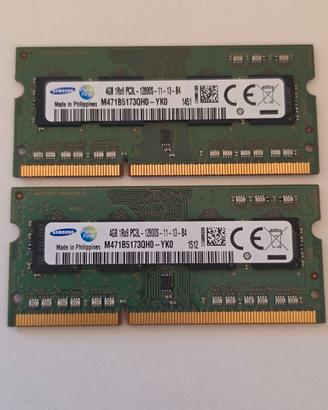 Samsung 8GB RAM (x2 4GB)