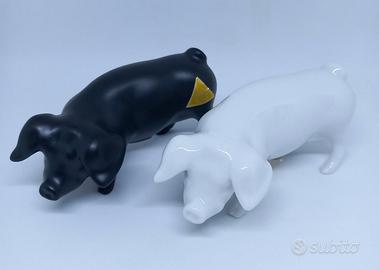 Statuine Porcellana Royal Dux Maialini Jezek