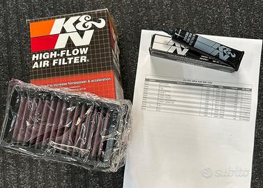 Filtro aria e olio K&N per BMW