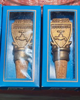 Lotto 4 Tappi Vintage NUSSBAUM 1978 - Anniversario