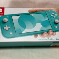 Nintendo switch lite color turchese