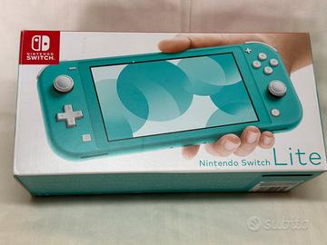 Nintendo switch lite color turchese