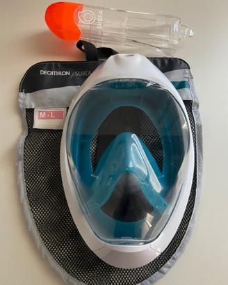 Maschera da snorkeling decathlon