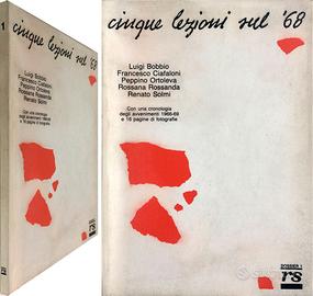 CINQUE LEZIONI SUL 68 - RossoScuola 1987