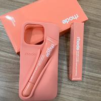 Cover Rhode per iphone 16 pro con Lip Peach pet