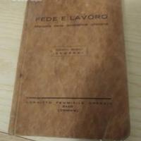 Azione Cattolica libricino Fede e Lavoro 1950