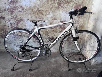 Bici da Corsa in Carbonio Coppi Storm - (Flat Bar)