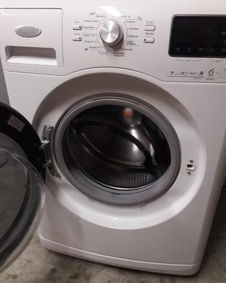 IN GARANZIA lavatrice 7Kg WHIRLPOOL SLIM 1200 giri