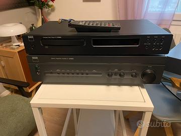 Amplificatore NAD C320BEE e lettore cd NAD C515BEE