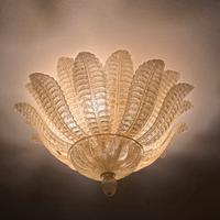 Plafoniera  e applique parete vetro Murano