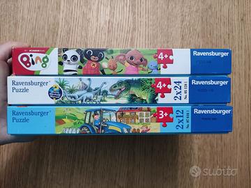 Set di 3 (x2) puzzle per bambini Ravensburger