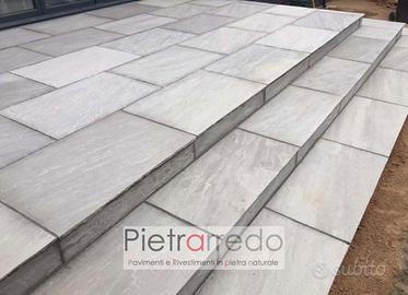 Pavimento in pietra naturale “arenaria grigia”