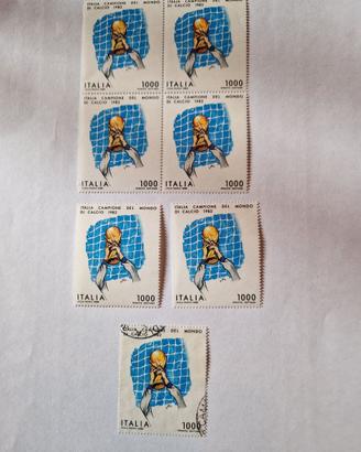 Francobolli Italia Campione '82 - Bozzetto Guttuso