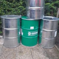 Bidone ferro zincato