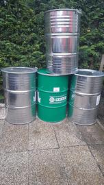 Bidone ferro zincato