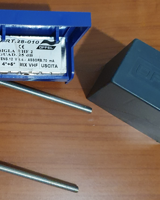 Amplificatore OFFEL 28-010 25dB + BESSER ALS09 12V