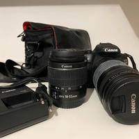 CANON EOS 1300D + EFS 18-55 mm+ EF 75-300mm