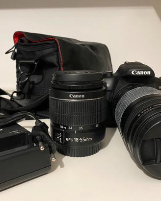 CANON EOS 1300D + EFS 18-55 mm+ EF 75-300mm