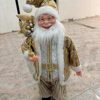 Babbo natale con carrillon e movimenti