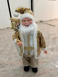 Babbo natale con carrillon e movimenti