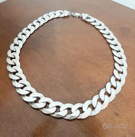 collana rapper argento 925 lunga 55 cm 215 grammi