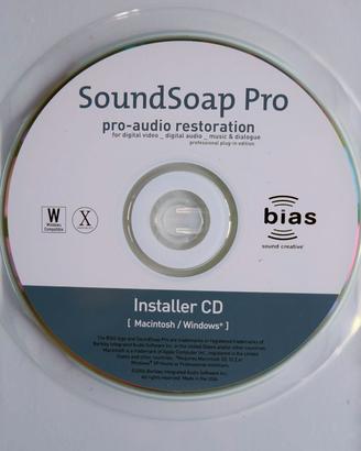 BIAS Sound Soap Pro 1.2.1 - solo CD - no licenza