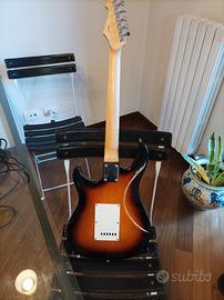 Chitarra elettrica con ampli