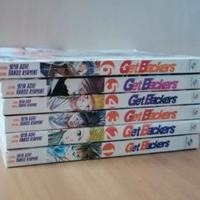 Lotto Manga Get Backers 1/6 serie completa 