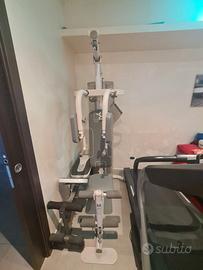 Panca multiuso palestra Domyos HG 60-3 attrezzi