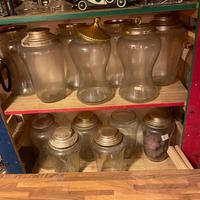 Contenitori in vetro d’epoca