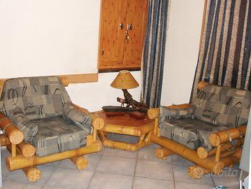 Mobili  – Elegante set d’arredo in bamboo