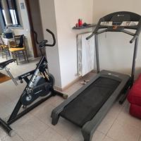 cyclette + tapis roulant 200 trattabili