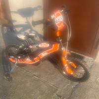 Bici 14 R88 Arancione Dino Bikes