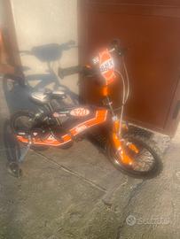 Bici 14 R88 Arancione Dino Bikes