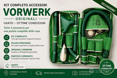 KIT ACCESSORI ORIGINALI VORWERK