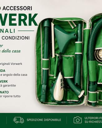 KIT ACCESSORI ORIGINALI VORWERK