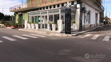 Copertura da bar, locale ecc