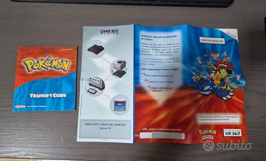 Manuale originale Pokemon rubino / zaffiro GBA ita